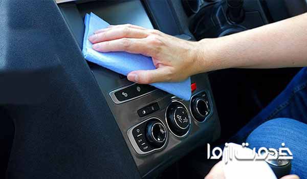 برق انداختن داشبورد ماشین